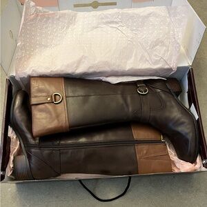 Bandolino knee-high boots.